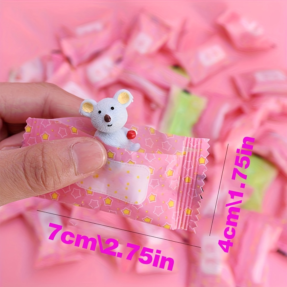 AliExpress Adorable Miniature Food Beverage Items Candy Bag Mock Ups Party Favors Surprise Gifts Christmas Piñata Stuffer Animal Props, view 4