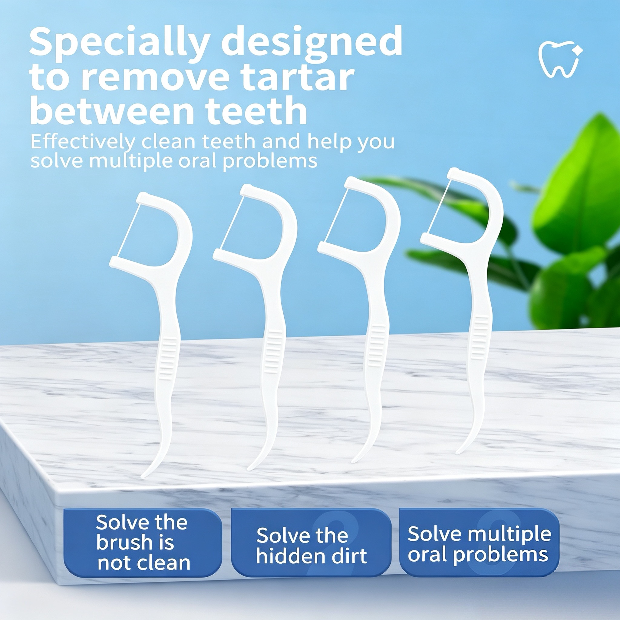 AliExpress Dental Floss Picks with Automatic Floss Box, view 6