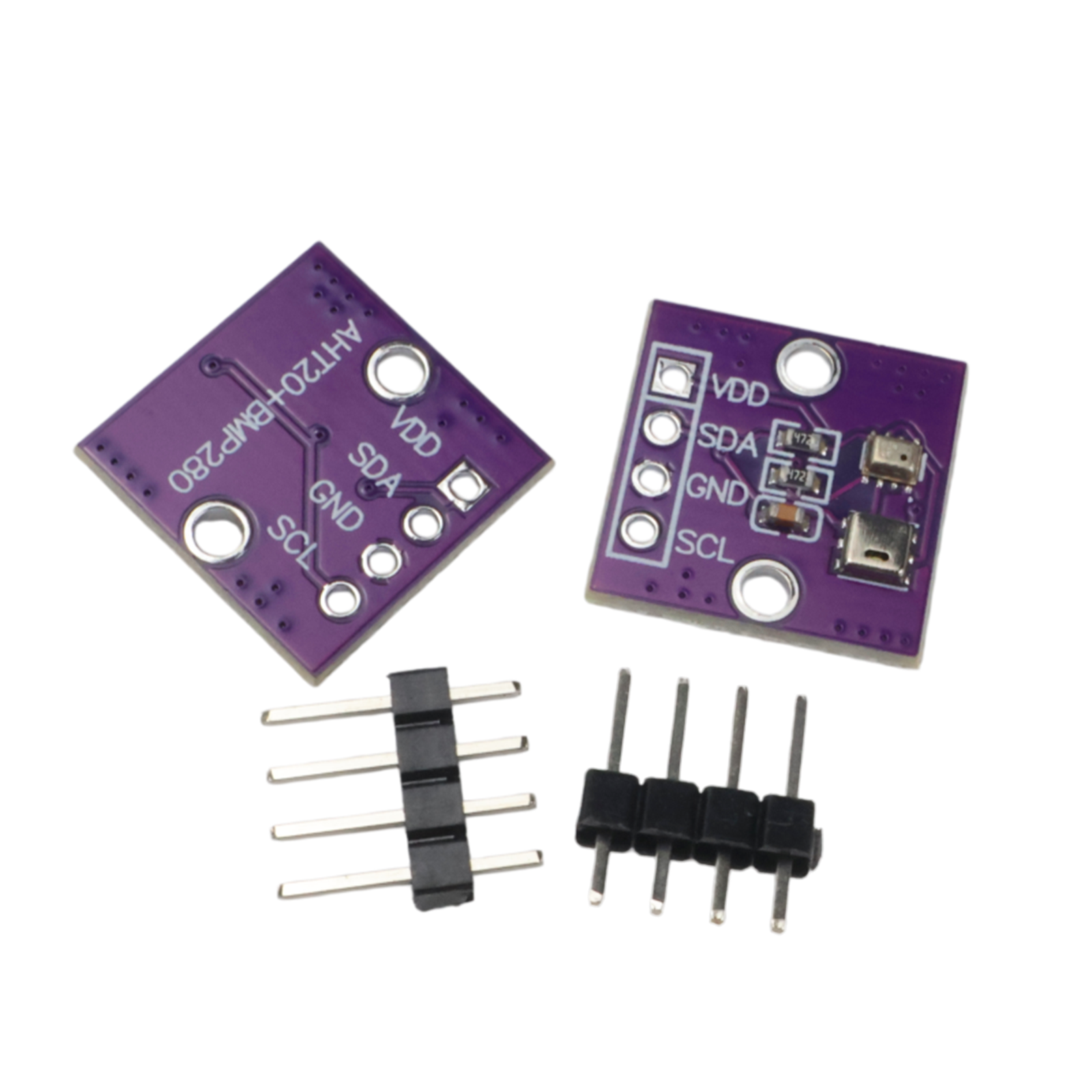 AliExpress AHT20 BMP280 Temperature Humidity Air Pressure Highprecision Digital Sensor for Arduino I2C Module 2 in 1 DIY Low Power Accurate, view 4