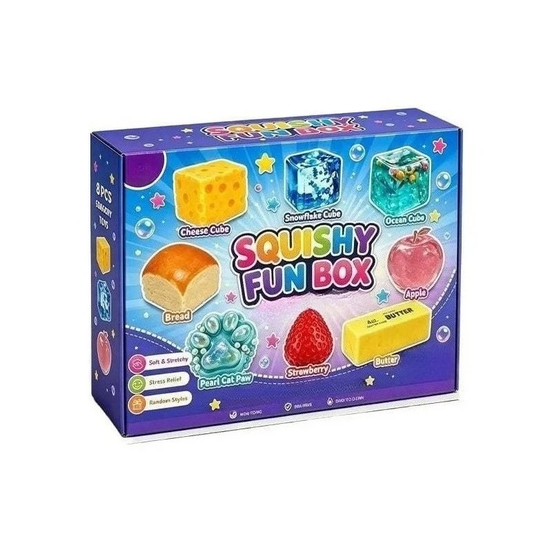AliExpress AIUWEY 2026 New Cute Malt Candy Squishy Advent Calendar, 8 Surprise Malt Candy Gifts, Party Favors, Desktop Ornaments, Holiday Decor & Graduation Gifts