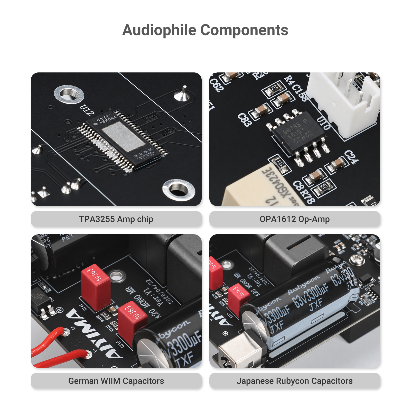 AliExpress AIYIMA A20 MONO PFFB TPA3255 Power Amplifier 300W Class D MONO Amp XLR RCA TRS Input Sub Out HPF Home Audio 12V Trigger VU Meter, view 5