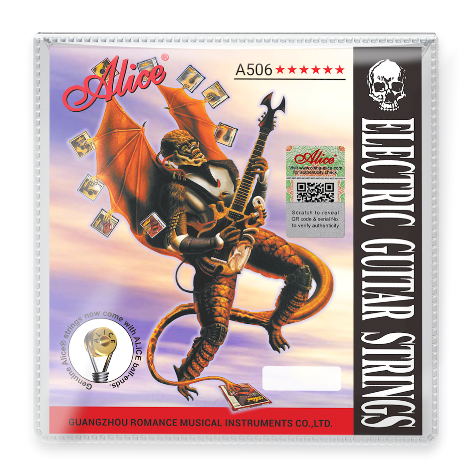 AliExpress Alice 1 Set A506 Electric Guitar Strings Steel Core Nickel Plated Alloy Winding 008-038/009-042/010-046 Strings