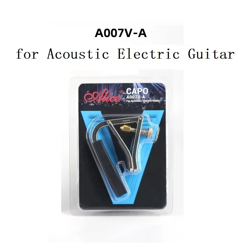 AliExpress Alice A007V Zinc Alloy Guitar Capo for Acoustic Electric Guitar Classical Guitar Accessories Parts, view 6