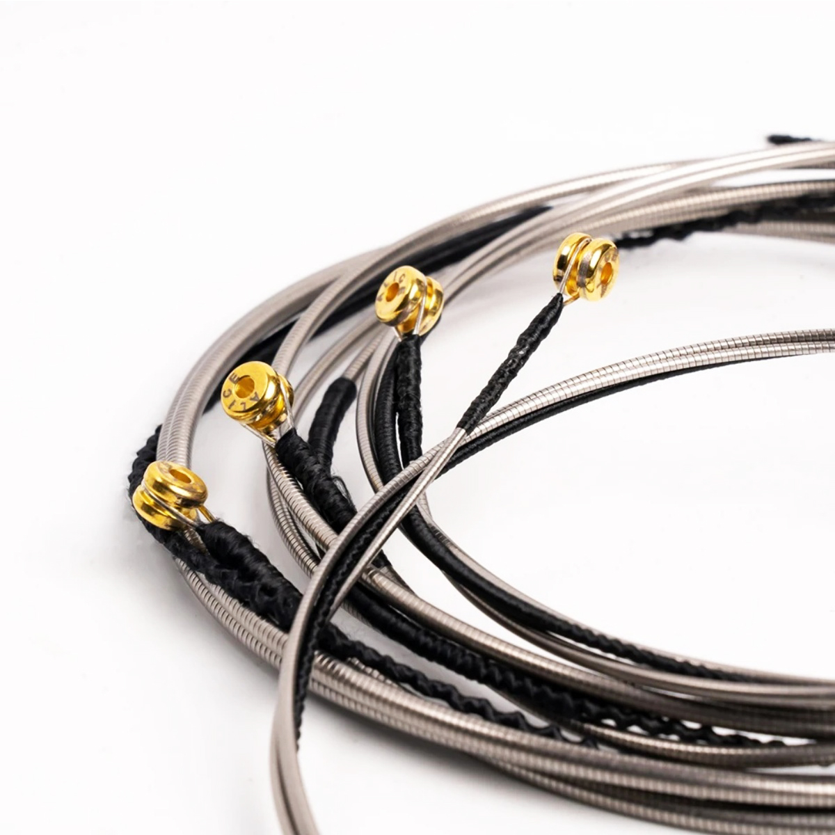 AliExpress Alice A628-M Fretless Bass Strings – 45/65/80/100, Chrome Alloy Winding,Hex Steel Core, Smooth&Warm, for 4-String Electric Bass, view 6