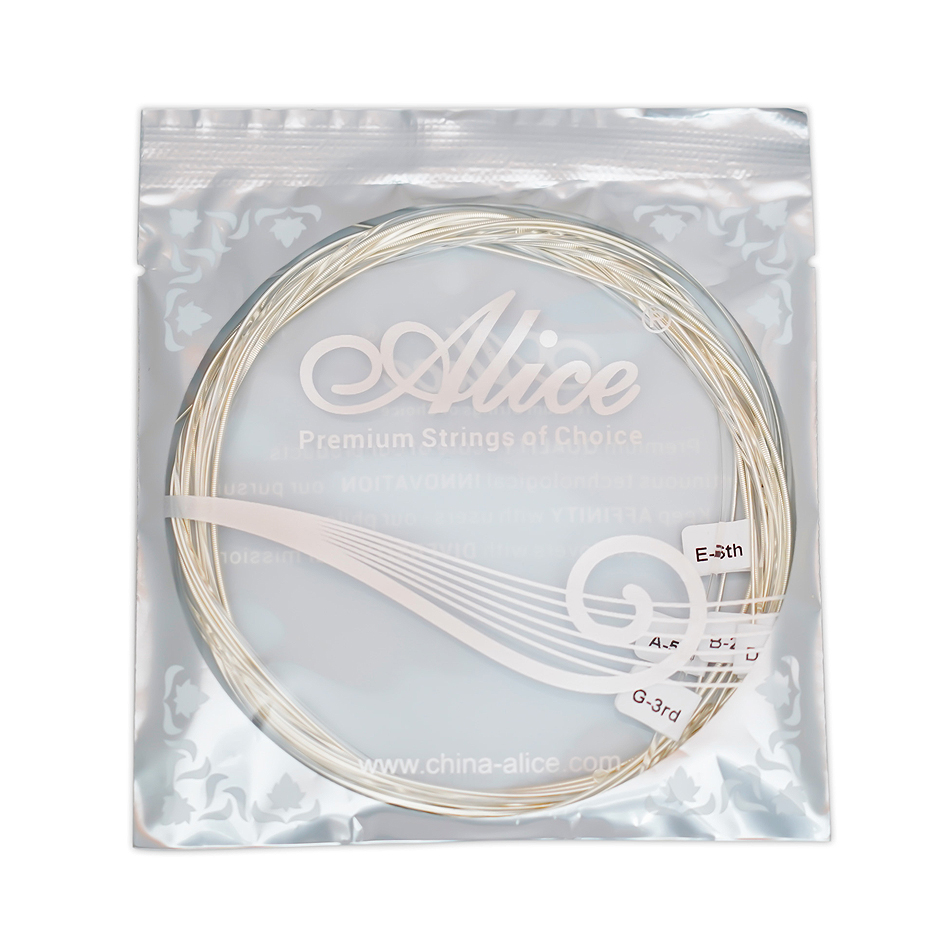 AliExpress Alice AC130 Professional Classical Guitar Guitarra Strings Sliver Plated Copper Wound Clear Nylon Normal High Tension 6 Strings, view 3