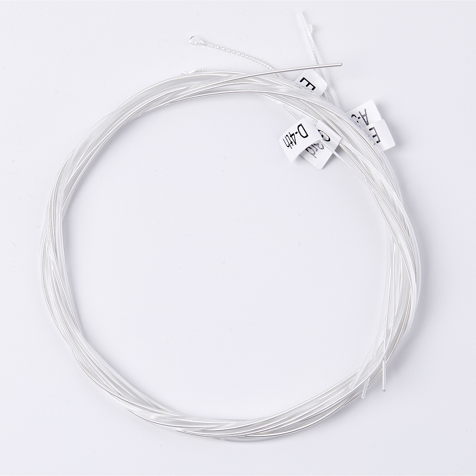 AliExpress Alice AC130 Professional Classical Guitar Guitarra Strings Sliver Plated Copper Wound Clear Nylon Normal High Tension 6 Strings, view 5