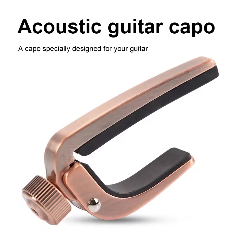 AliExpress Alice Guitar Capo Adjustable Roller Metal Perfect Quick Change Tune for Electric Acoustic Guitar, Bass, Violin, and Ukulele, view 2