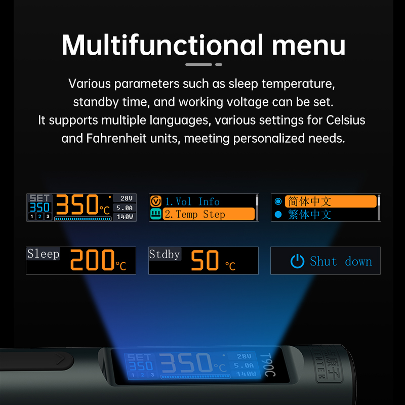 AliExpress ALIENTEK T90 Smart Soldering Iron Kit, view 2
