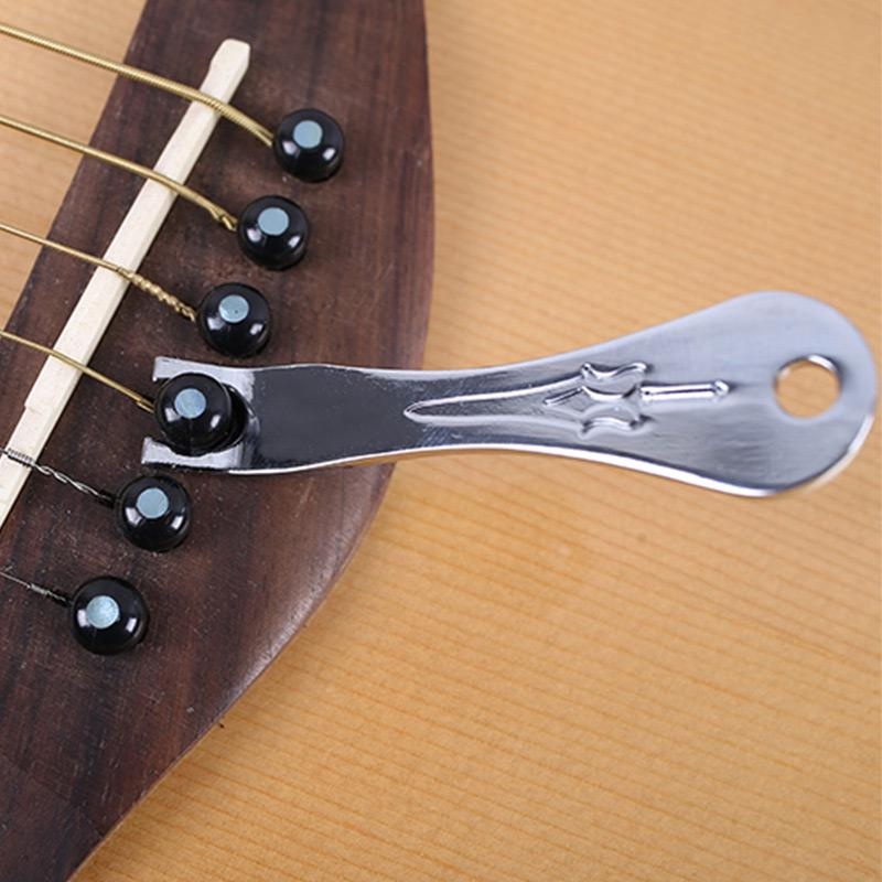 AliExpress Alloy Guitar Bridge Pin Puller - String Peg Remover Tool for Acoustic Guitar Maintenance Accessories, view 3