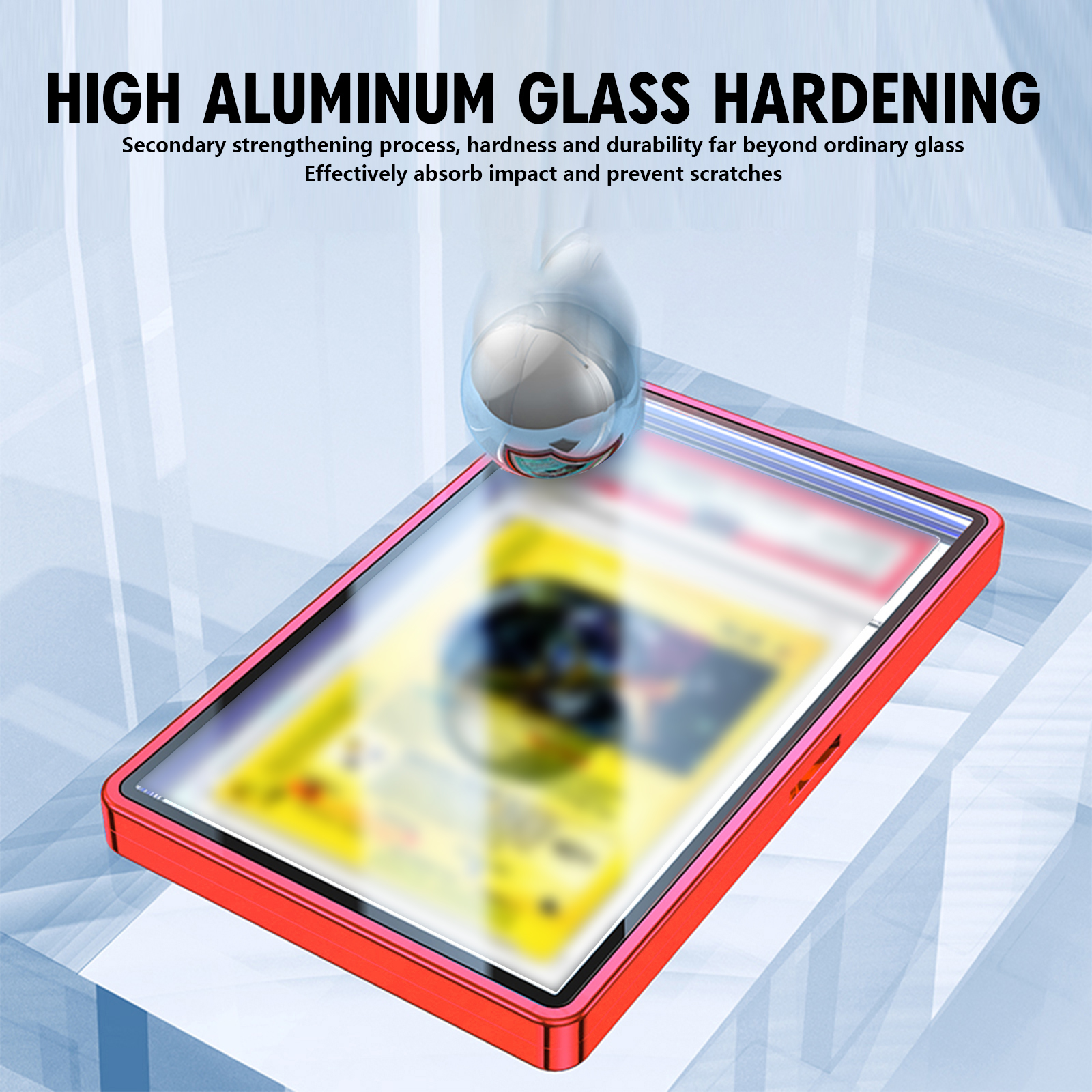 AliExpress Aluminum Alloy Graded Cards Protector Case For PSA/CGC Slab, UV & Scratch Resistant Trading Card Magnetic Display Holder Box, view 6