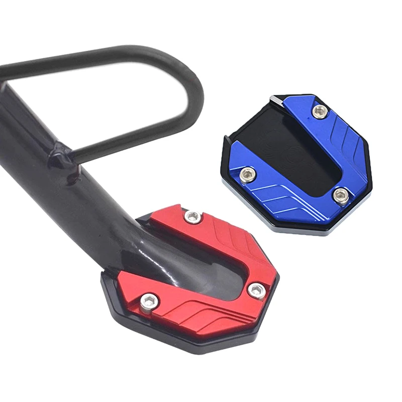 AliExpress Aluminum Alloy Motorcycle Bike Kickstand Extender Foot Side Stand Support Plate Scooter Motorbike Accessories Extension Foot Pad, view 6