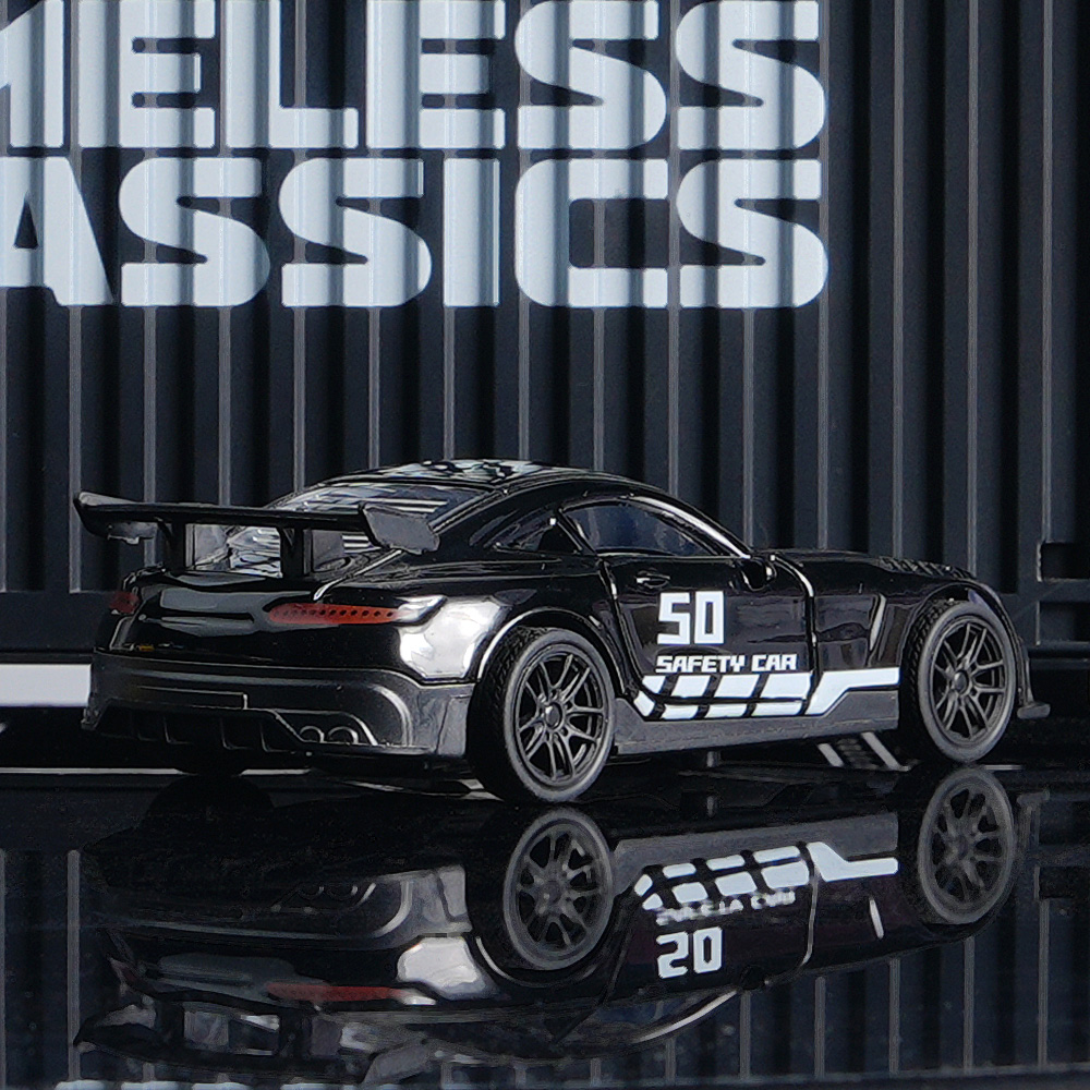 AliExpress AMG Diecast Car Model, Alloy Sports Car Decor, 10.6cm Black Collectible Vehicle, Premium Desktop Ornament for Car Enthusiasts, view 3