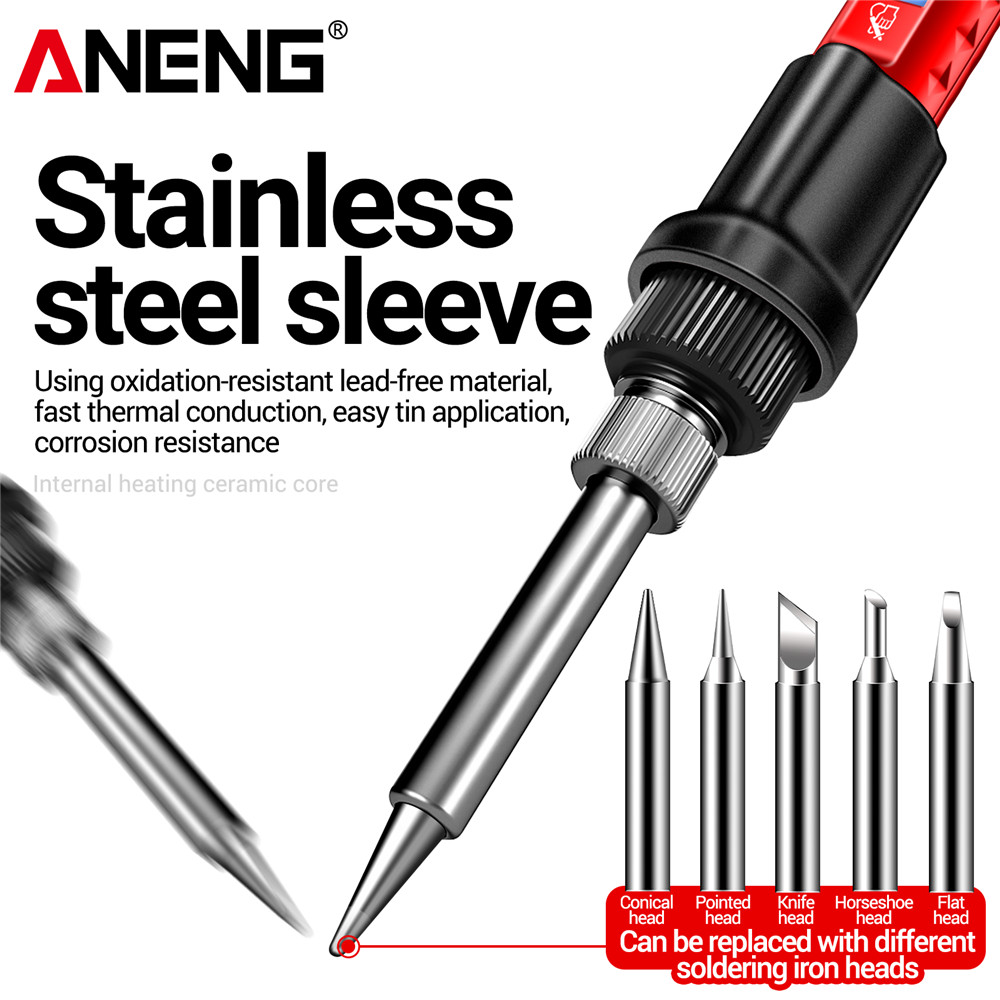 AliExpress ANENG SL106 Adjustable-Temperature Soldering Iron, view 2