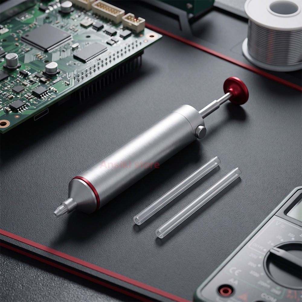 AliExpress ANSIKI MJF-D9 Aluminum Desoldering Pump, view 4