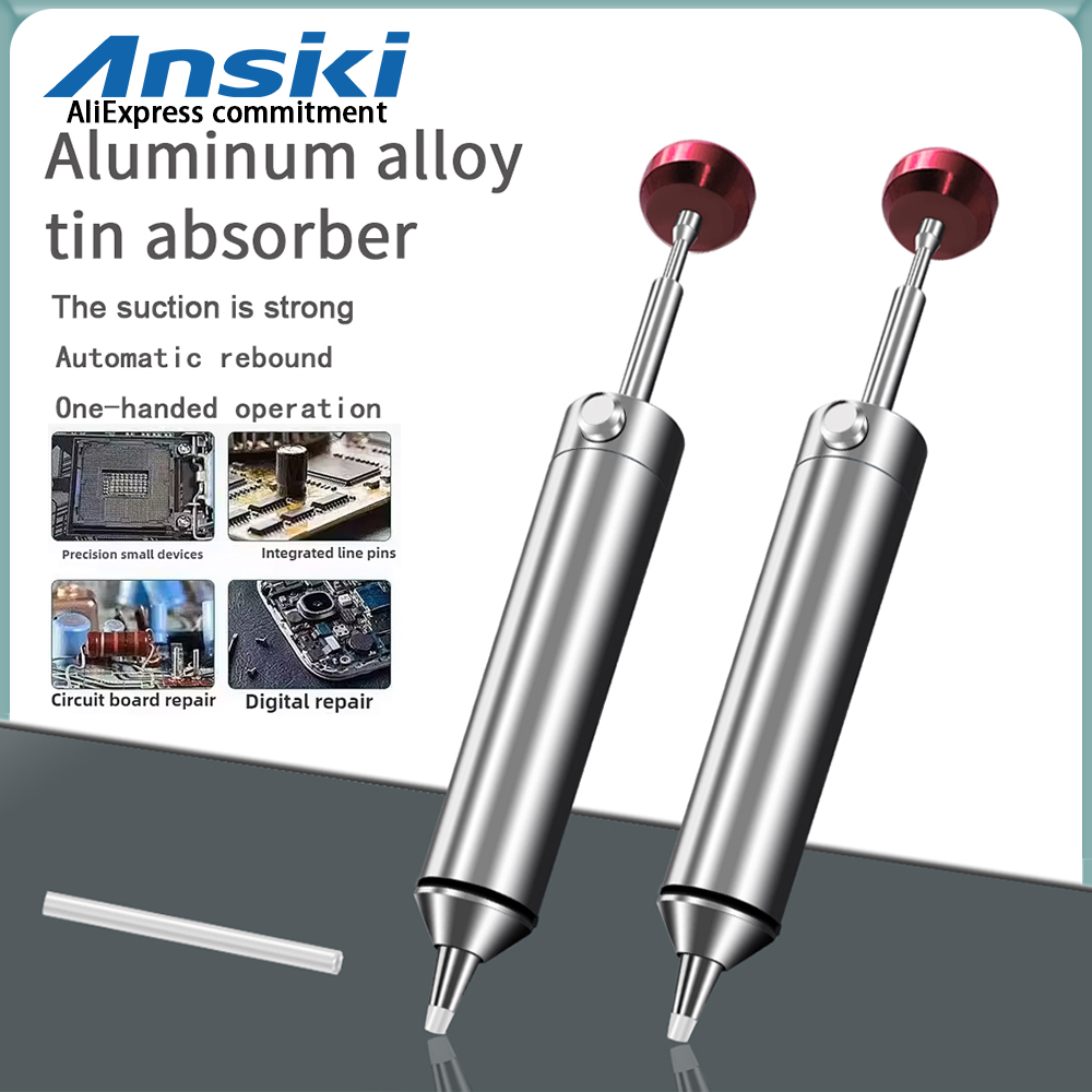 AliExpress ANSIKI MJF-D9 Aluminum Desoldering Pump, view 6