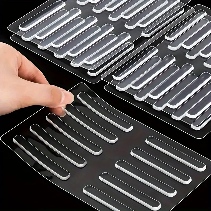 AliExpress Anti-collision Stickers Household Door Handle Silicone Pad Wall Anti-collision Bumper Door Stop Mute Bar Table Corner Protector