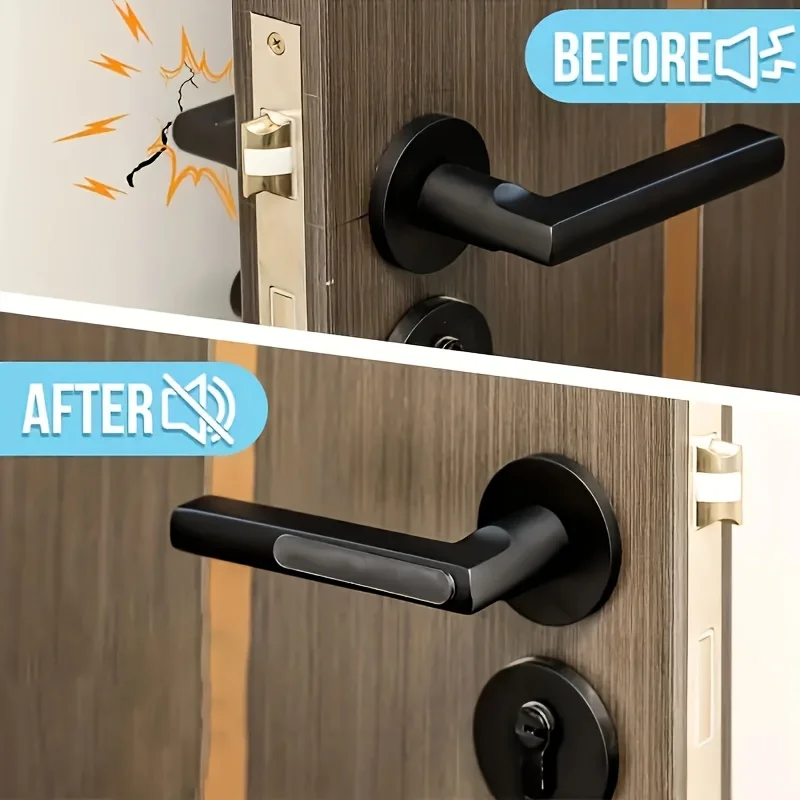 AliExpress Anti-collision Stickers Household Door Handle Silicone Pad Wall Anti-collision Bumper Door Stop Mute Bar Table Corner Protector, view 3