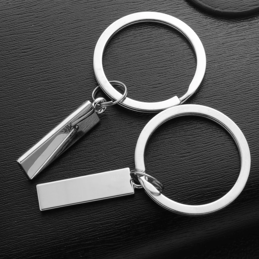 AliExpress Anti-lost Keychain Small Chic Personalized Customized Keyring  for Car Name Phone Number Men Women Gift  Key Chain Holder P021, view 2