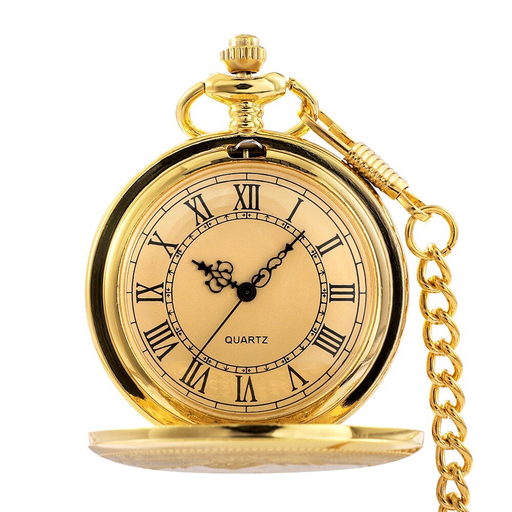 AliExpress Steampunk Roman Numeral Pocket Watch Necklace