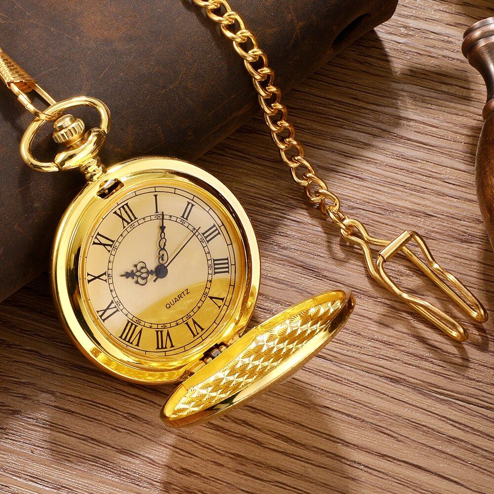 AliExpress Steampunk Roman Numeral Pocket Watch Necklace, view 3