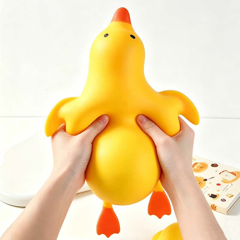 AliExpress Antistress Duck Squishy Fidgets Toys Cute Animals Duck Slow-rebound Squeeze Toy Decompression Stretch Toys for Friends Best Gift