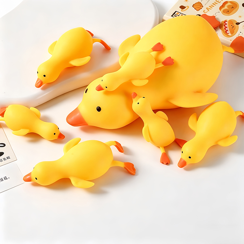 AliExpress Antistress Duck Squishy Fidgets Toys Cute Animals Duck Slow-rebound Squeeze Toy Decompression Stretch Toys for Friends Best Gift, view 2
