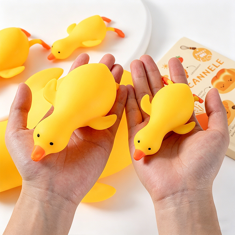 AliExpress Antistress Duck Squishy Fidgets Toys Cute Animals Duck Slow-rebound Squeeze Toy Decompression Stretch Toys for Friends Best Gift, view 4