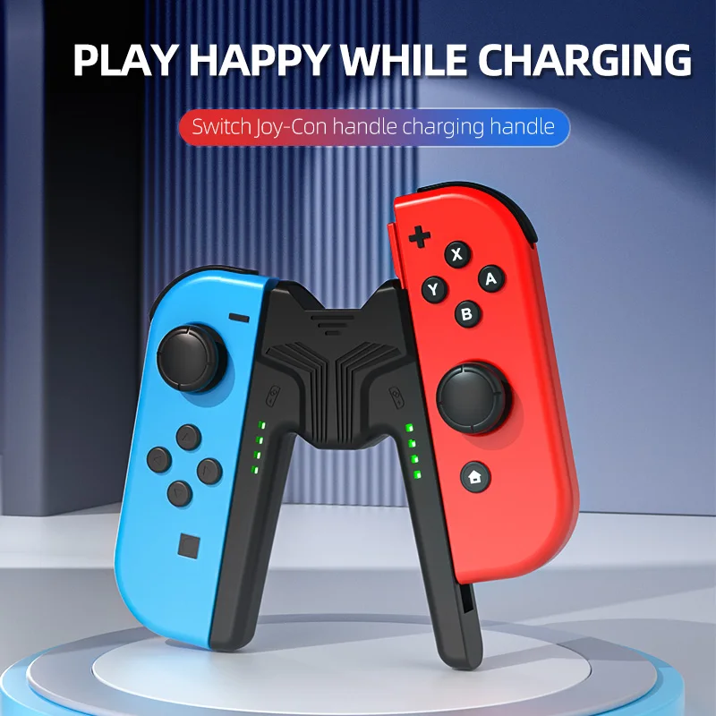 AliExpress Aolion Charging Grip Bracket for Switch 2/1 Joycon Handle Gaming Controller Grip Charging Station for Switch Accessories, view 2