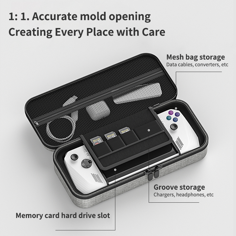 AliExpress Aolion Protective EVA Storage Case For ASUS ROG Ally Protective Travel Carry Bag Portable Handbag For Rog Ally Game Accessories, view 2