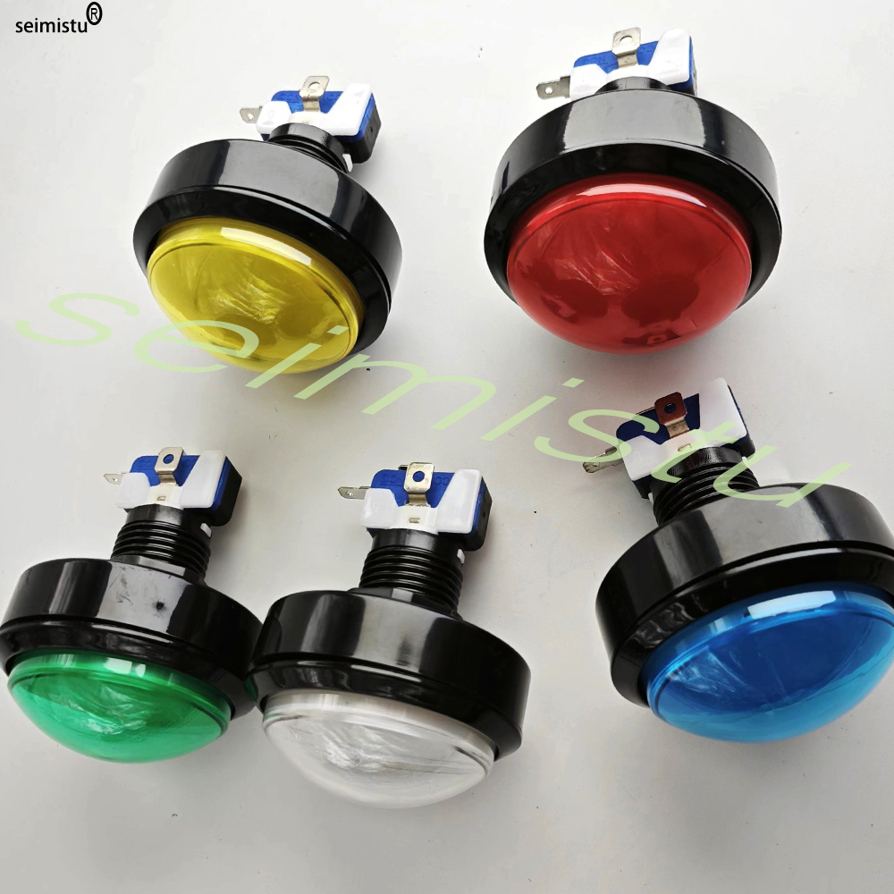 AliExpress Arcade Button LED Light Lamp 60MM Big Round Arcade Video Game Player Push Button LED Illuminated Push Button Switch DC5V/12V Lig, view 4