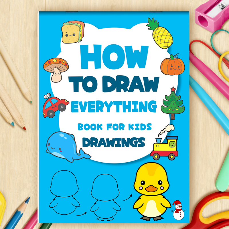 AliExpress Art Learning Book for Kids - How to Draw Everything with Simple Steps, Boost Creativity & Drawing Skills, view 2