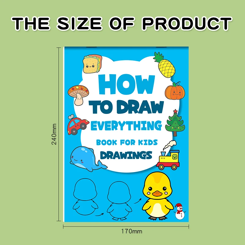 AliExpress Art Learning Book for Kids - How to Draw Everything with Simple Steps, Boost Creativity & Drawing Skills, view 6