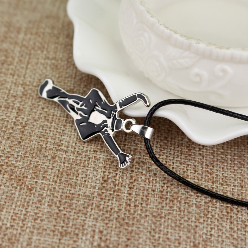 AliExpress Artist Singer Michael Jackson BAD Necklace Rock Roll Everlasting Classic MJ Pendant Hot Charm Punk Jewelry Men Women Gift, view 3