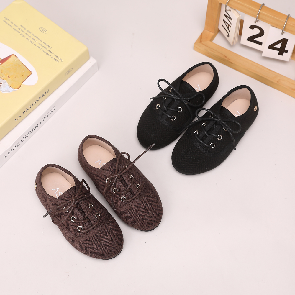 AliExpress AS Kids Shoes Children Leather Shoes Baby Girls Warm Brand Loafers Toddler Slip On Princess Flats Boys Oxford Platform Mary Jane, view 4