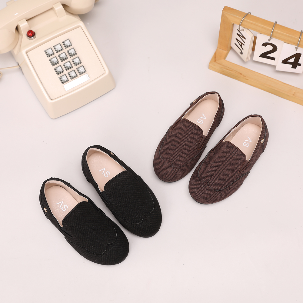 AliExpress AS Kids Shoes Children Leather Shoes Baby Girls Warm Brand Loafers Toddler Slip On Princess Flats Boys Oxford Platform Mary Jane, view 5