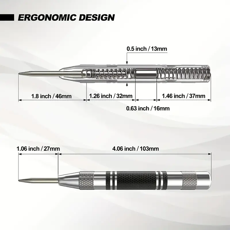 AliExpress Spring-Loaded Automatic Center Punch, view 2