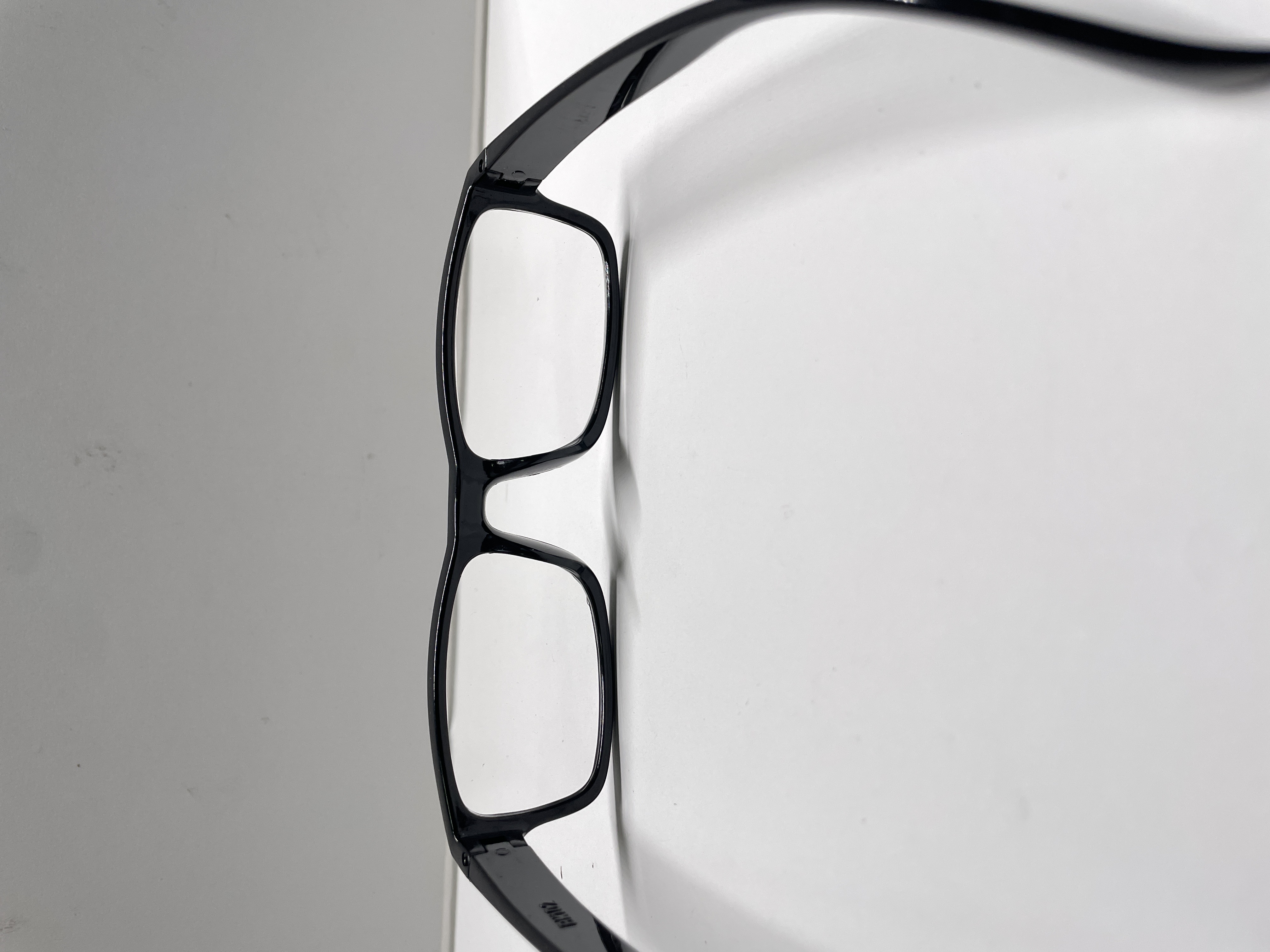AliExpress Auto Focus Reading Glasses Black Frame Clear Lens Rectangular PC Material Unisex Men Women for Indoor Home Use, view 4