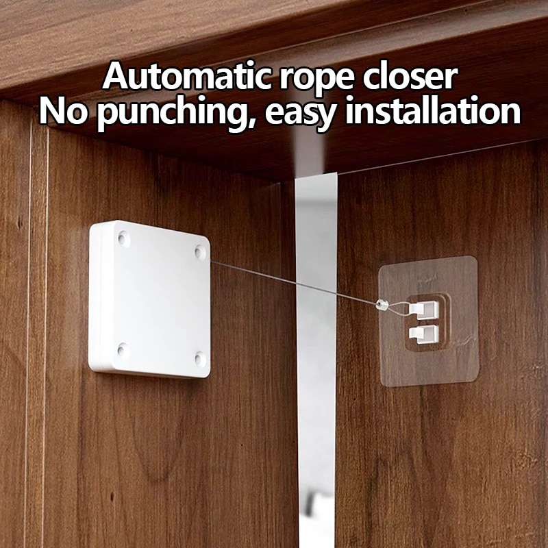 AliExpress Automatic Drawstring Door Closer, No Drilling