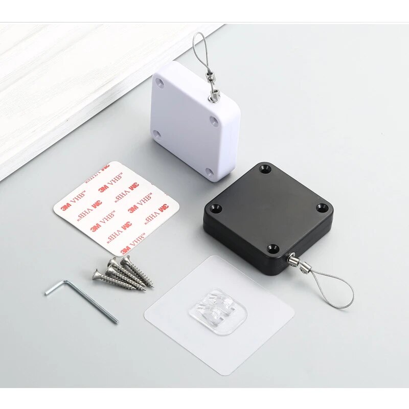 AliExpress Automatic Drawstring Door Closer, No Drilling, view 6