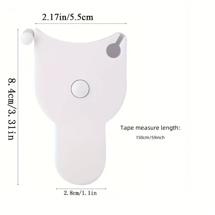 AliExpress Retractable Body Tape Measure for Sewing, view 2