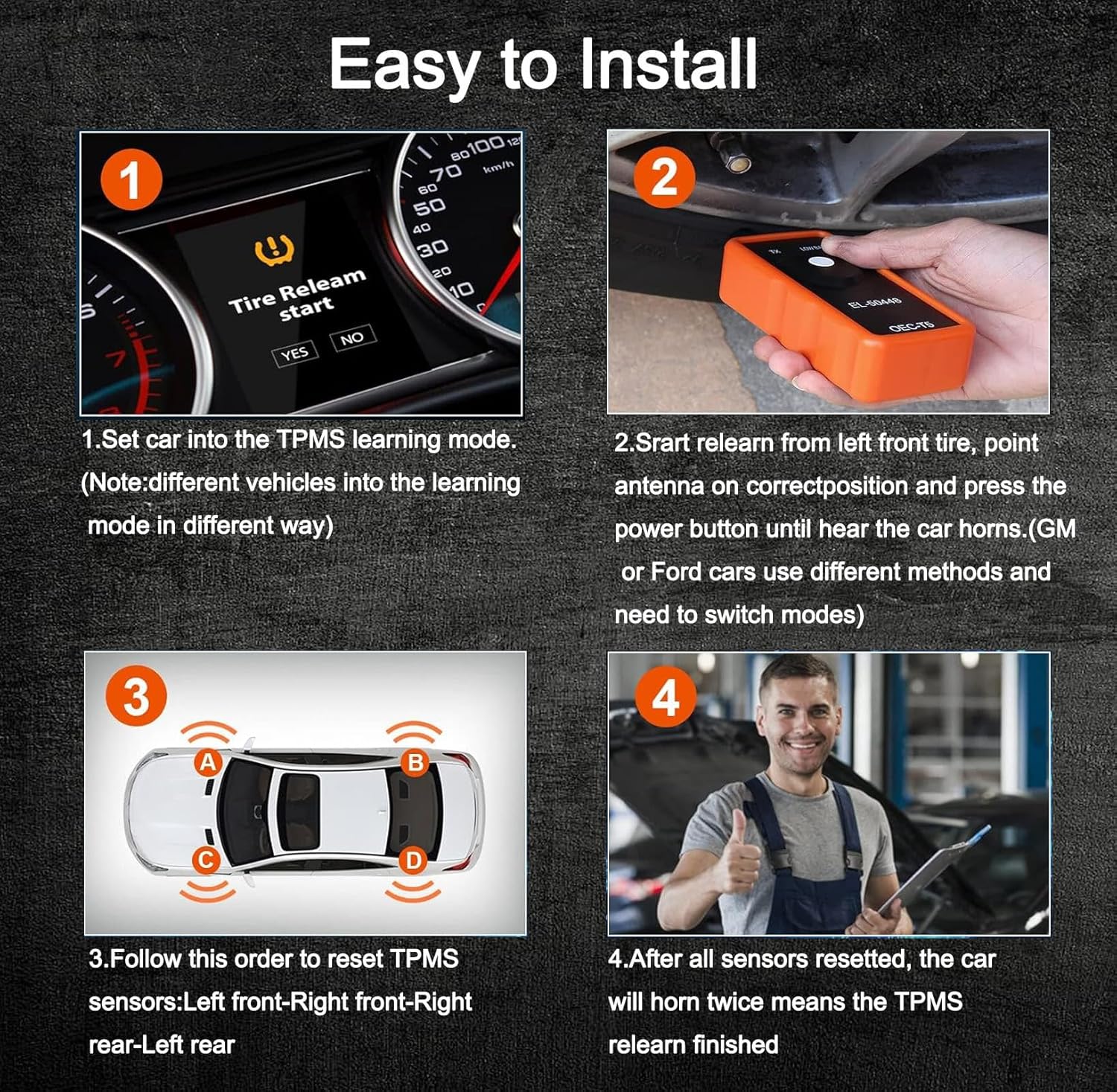 AliExpress TPMS Sensor Reset Activation Tool for Opel and GM, view 3