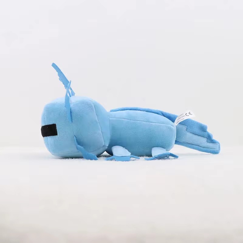 AliExpress Axolotl Plush Toys Creeper Spider Enderman Wolf Bat Zombie Dragon Cartoon Plush Doll Stuffed Toys Gift for Children Kids, view 5