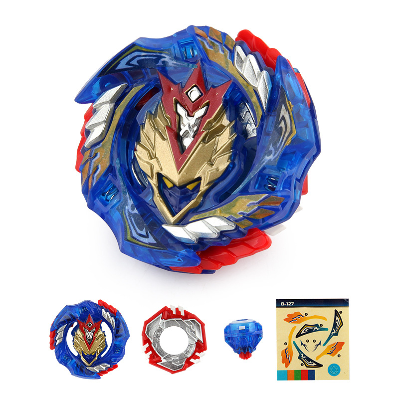 AliExpress B-127 Cho-Z Valkyrie Valtryek Starter Booster Gyro Metal Spinning Top Burst Blablade Boys Kids Battle Toy, view 5
