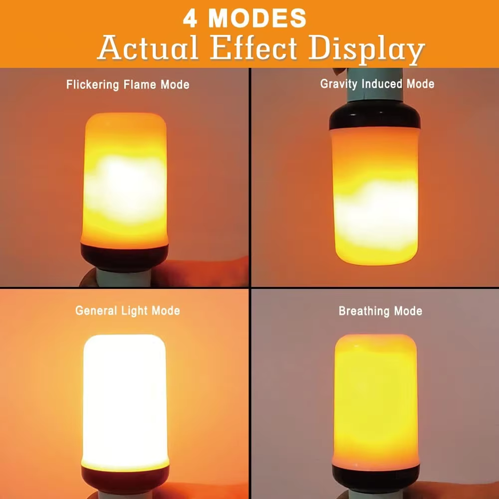 AliExpress Flame-Effect Flickering LED Bulb (B22/E27), view 4