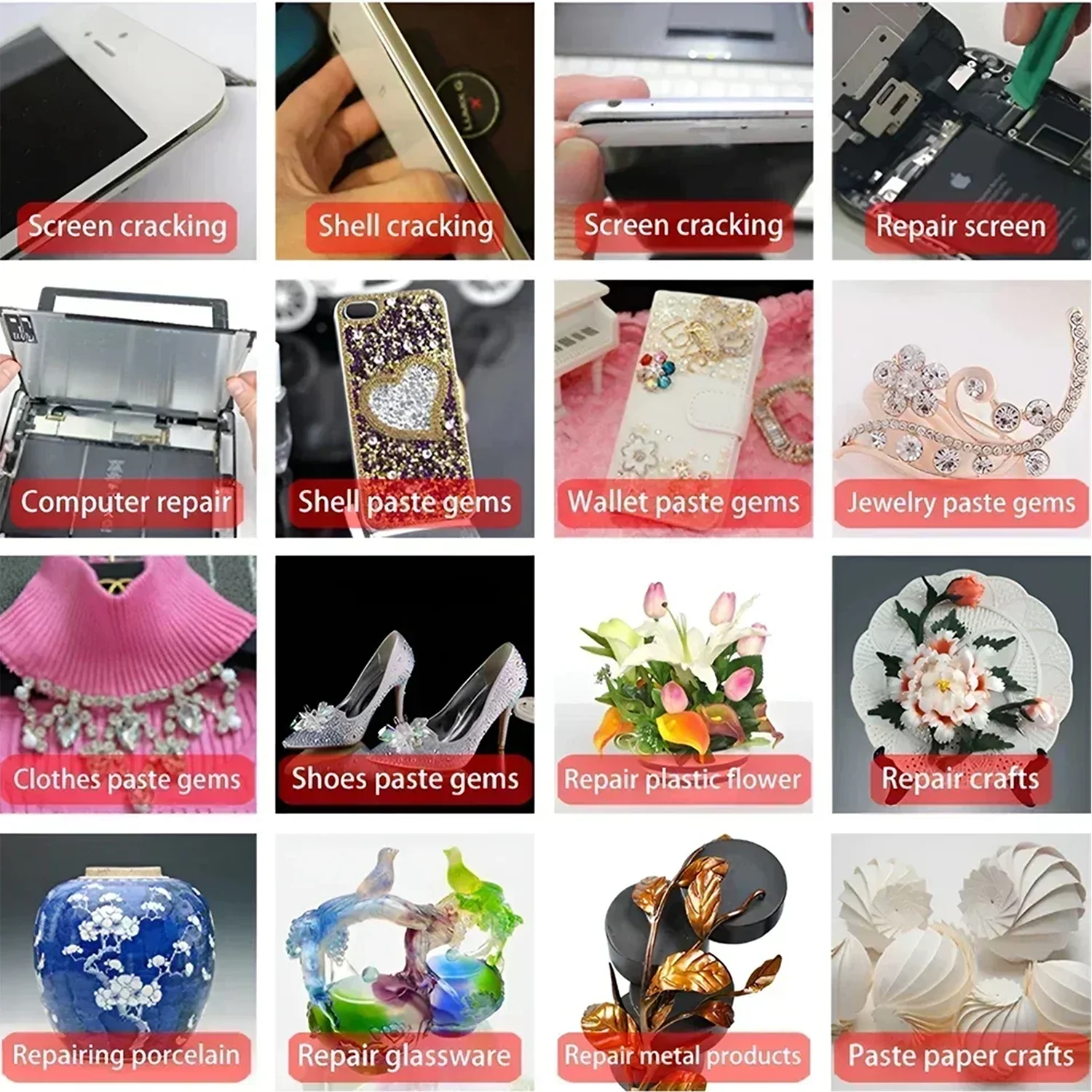 AliExpress B7000 Transparent Adhesive Glue (15g, 110g), view 3