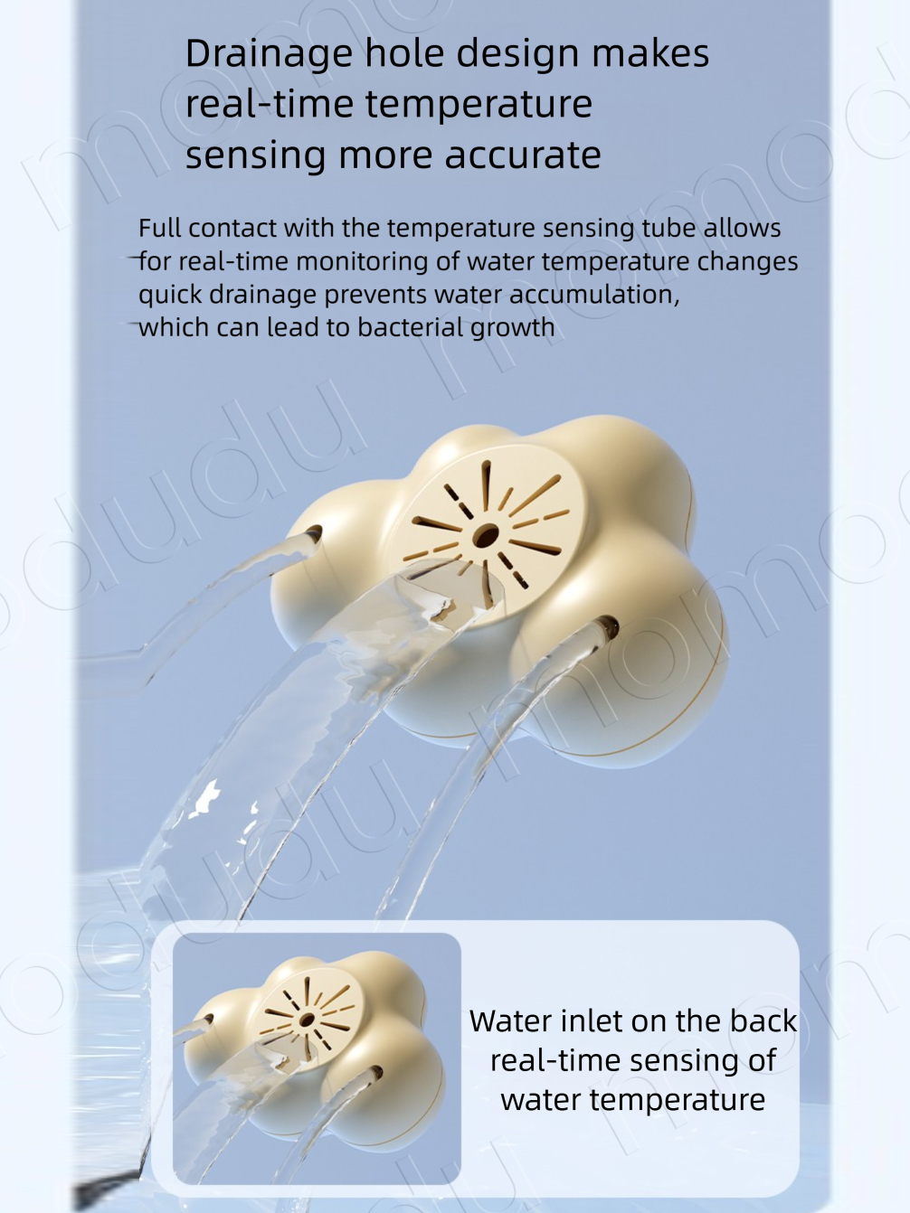 AliExpress Baby Bath Temperature Meter Floating Digital Water Baby Bath Temperature Meter LED Display Temperature Tester Safety Cartoon, view 3