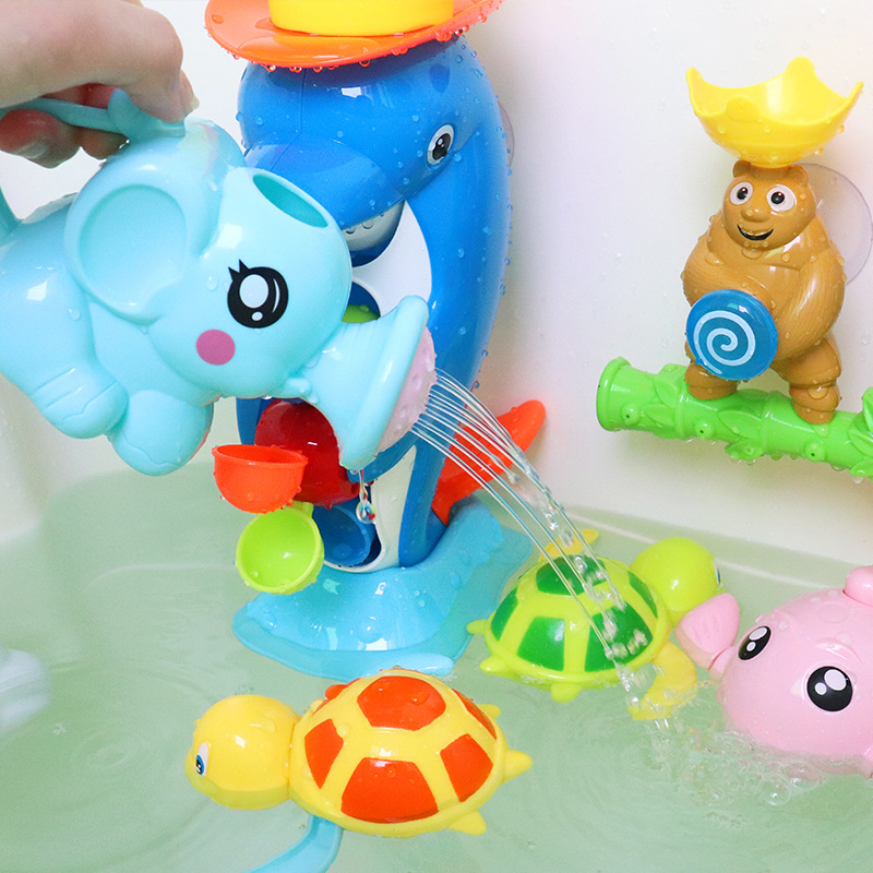 AliExpress Baby Bath Toy, Bathing Cute  Elephant Shower Swimming Water Spraying Clouds Shower Bath Toy For Kids Water Playing Toy, view 2