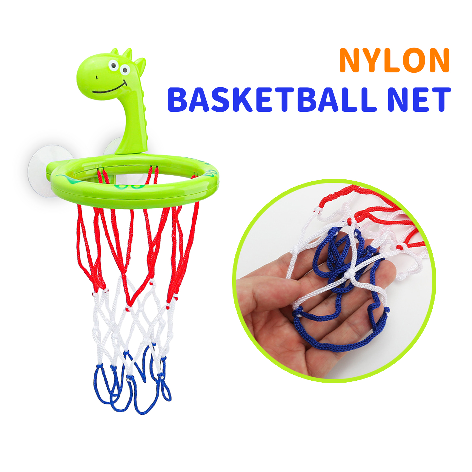 AliExpress Baby Bath Toy Children Water Play Toys Set Bathroom Bathtub Suction Cup Shooting Basketball Hoop with 3 Balls Bath Toys for Kids, view 3