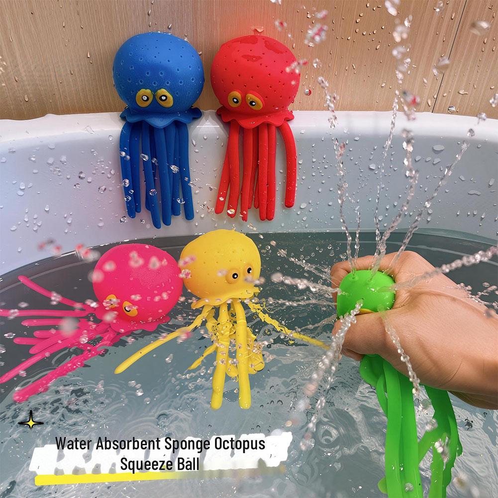 AliExpress Squeezable Sponge Octopus Baby Bath Toy