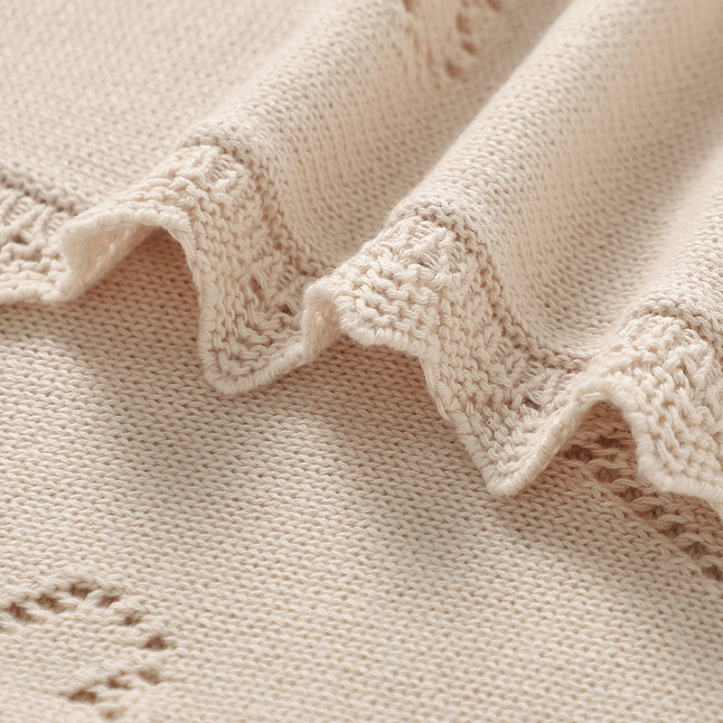 AliExpress Baby Blankets Knitted 90*70cm Ultra-Soft Cotton Newborn Infant Boys Girls Comforter Stroller Bedding Swaddle Wrap Sleeping Stuff, view 5